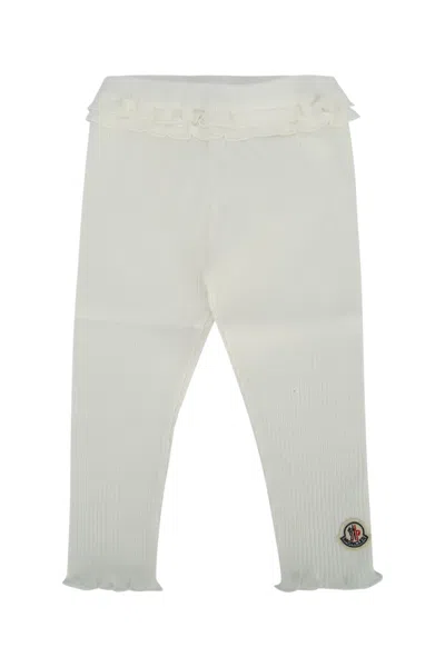 Moncler Genius Moncler Jr Kids Logo Sweatpants In White
