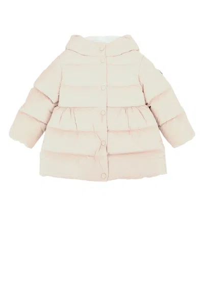 Moncler Genius Moncler Jr Kids Long Parka Jacket In Lightpink
