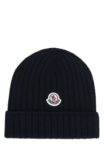 Moncler Genius Moncler Jr Kids' Mini Logo Hat In Navyblue