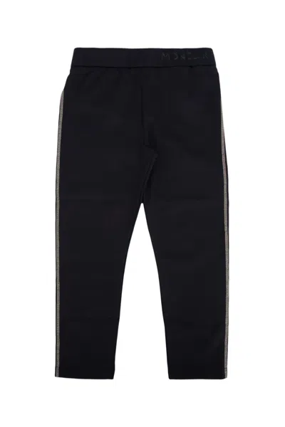 Moncler Genius Moncler Jr Kids Mini Logo Leggings In 999