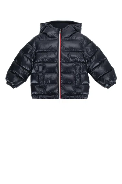 Moncler Genius Moncler Jr Kids Mixed-fiber Jacket In Blue