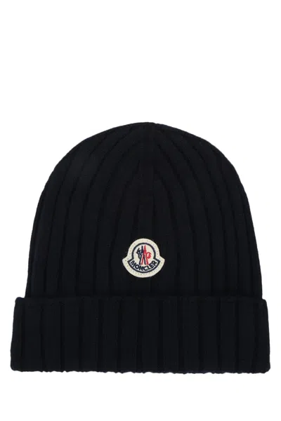 Moncler Genius Moncler Jr Kids Puffer Hat With Soft Lining In Black