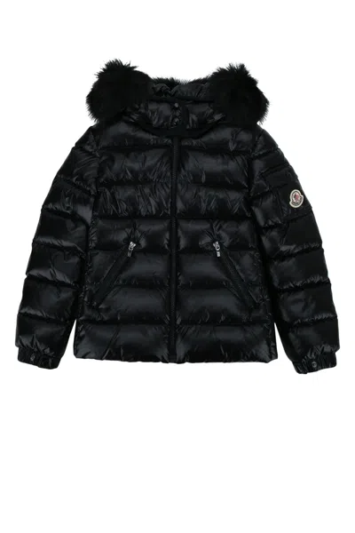 Moncler Genius Moncler Jr Kids Puffer Jacket With Hood In Black