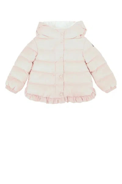 Moncler Genius Moncler Jr Kids Puffer Jacket With Stand Collar In Lightpink