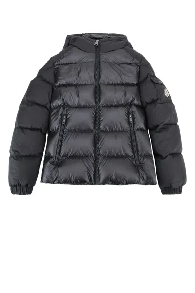 Moncler Genius Moncler Jr Kids Quilted Hooded Jacket In Black