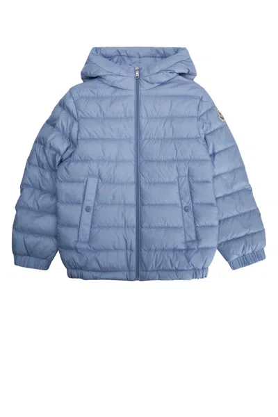 Moncler Genius Moncler Jr Kids Quilted Jacket With Cotton Lining In Skyblue