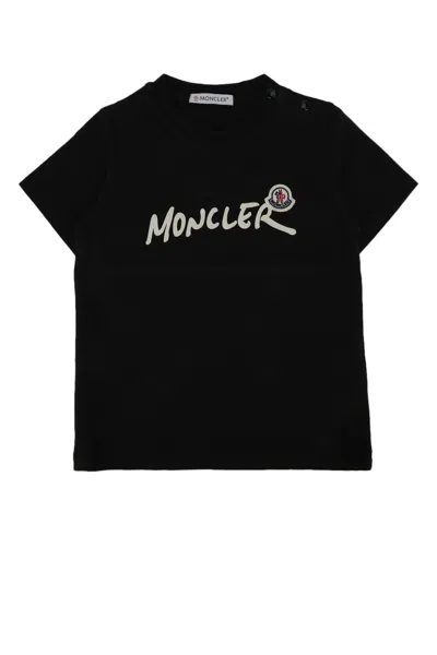 Moncler Genius Moncler Jr Logo-print T-shirt In Black