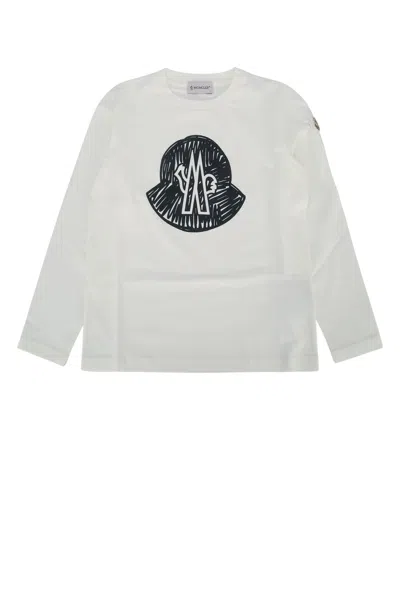 Moncler Genius Moncler Jr Ls T-shirt In White