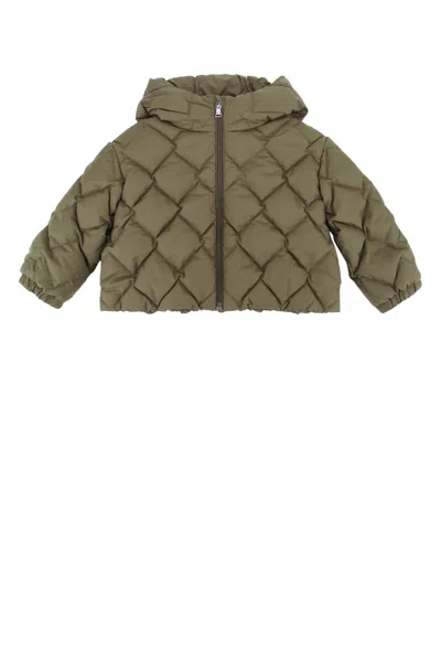 Moncler Genius Moncler Jr Mini Ava Puffer Jacket For Kids In Militarygreen
