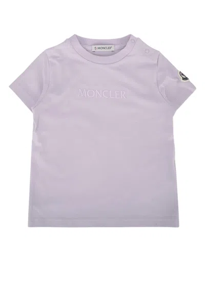 Moncler Genius Moncler Jr Mini Kids Lilac T-shirt