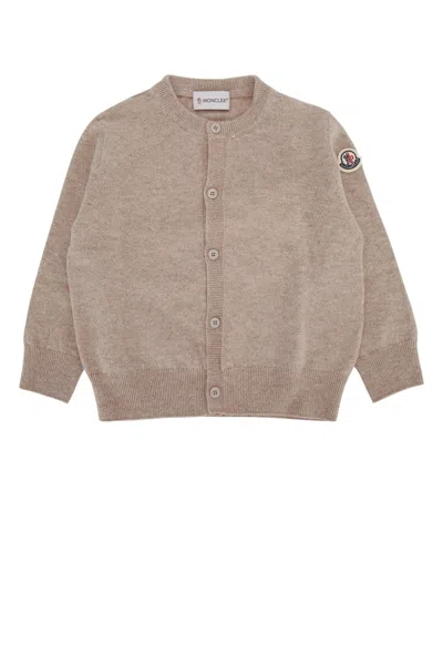 Moncler Genius Moncler Jr Mini Knitwear Set With Box For Kids In Neutral