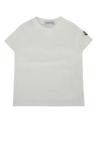 Moncler Genius Moncler Jr Moncler Baby Ss T-shirt In White