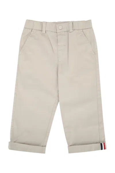 Moncler Genius Moncler Jr Moncler Baby Trousers In Neutral