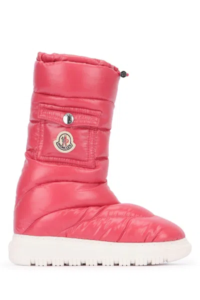 Moncler Genius Moncler Jr Petit Gaia Pocket Snow Boots For Kids In Pink