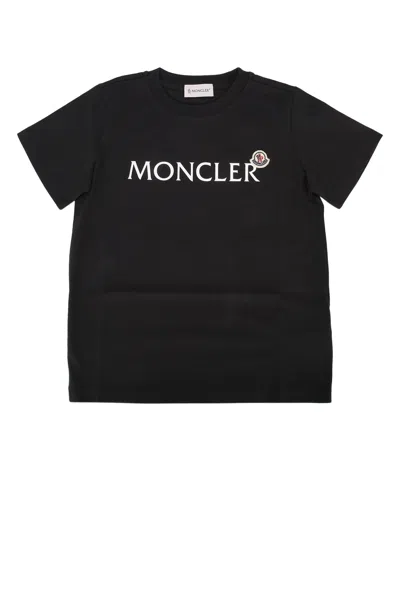Moncler Genius Moncler Jr Ss T-shirt In Black