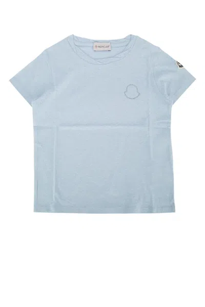Moncler Genius Moncler Jr Ss T-shirt In Blue