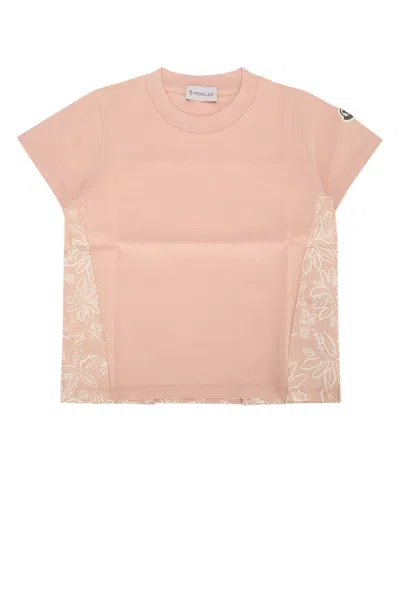 Moncler Genius Moncler Jr Ss T-shirt In Brown