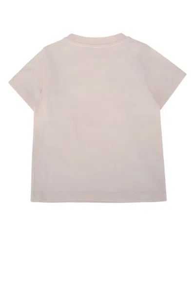 Moncler Genius Moncler Jr Ss T-shirt In Pink