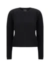 Moncler Genius Moncler + Rick Owens Biker Sweater In Black