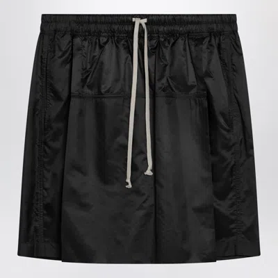 Moncler Genius Drawstring Kilt Short In Black