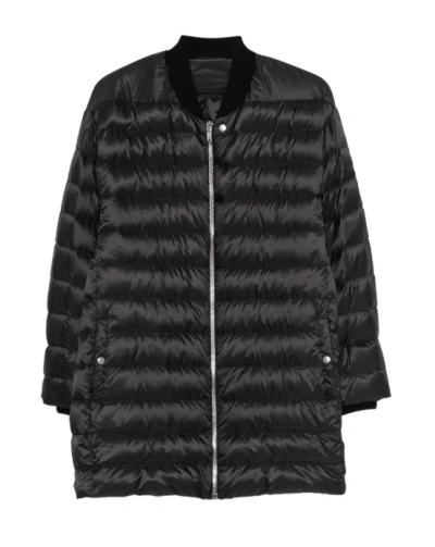Moncler Genius Padded Flight Parka In Technical Fabric In Blue
