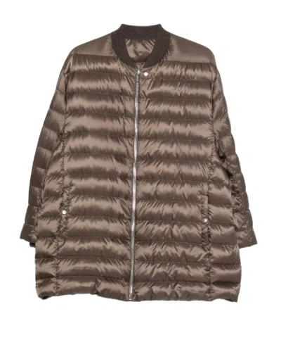 Moncler Genius Moncler + Rick Owens Flight Parka L109 N1 A00006 M8114 In Brown