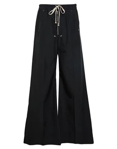 Moncler Genius Moncler + Rick Owens Man Pants Black Size M Cotton, Polyamide