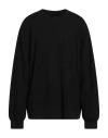 Moncler Genius Moncler + Rick Owens Man Sweatshirt Black Size Xl Cotton In Black