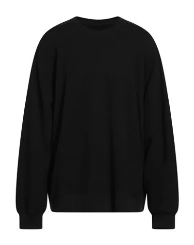 Moncler Genius Moncler + Rick Owens Man Sweatshirt Black Size Xl Cotton