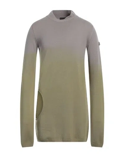 Moncler Genius Moncler + Rick Owens Man Turtleneck Military Green Size S Cashmere