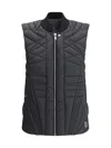 Moncler Genius Womens Black Rick Owens X Moncler Mega Flight Shell-down Gilet In Black