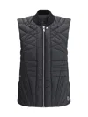 Moncler Genius Womens Black Rick Owens X Moncler Mega Flight Shell-down Gilet In Black