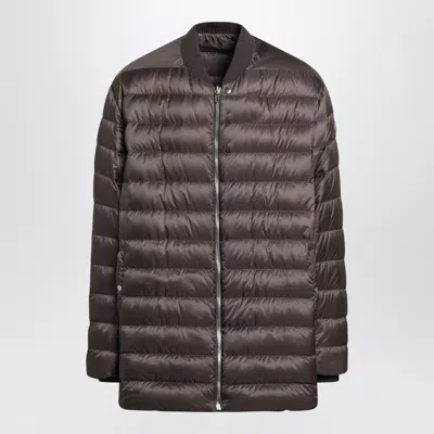 Moncler Genius Mud-colored Quilted Zip-up Down Jacket In Brown