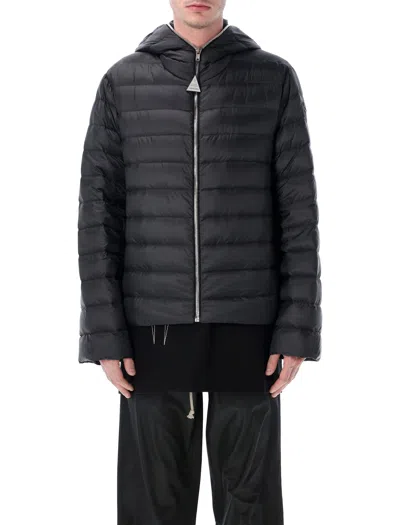 Moncler Genius Woven Ziplock Jacket In Black