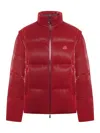 Moncler Genius Moncler X A$ap Rocky Throttle Reversible 2-in-1 Down Jacket In Red