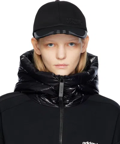 Moncler Genius 3 Moncler Adidas Originals Black Baseball Cap In 999 Black