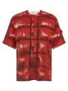 Moncler Genius Asap Rocky Collaboration Graphic T-shirt In Red