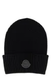 Moncler Genius Moncler 4 Edward Enninful Ee72 Responsible Virgin Wool Hat In Black