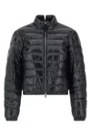 Moncler Genius Black Moncler X Ee72 By Edward Enninful Knut Short Down Jacket In Black