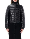 Moncler Genius Moncler X Edward Enninful Knut Short Glossy Down Jacket In Black