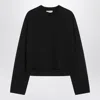 Moncler Genius Moncler X Edward Enninful Neoprene Crew Neck Sweatshirt In Black