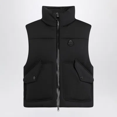 Moncler Genius Moncler X Edward Enninful Otis Oversized Down Vest In Black