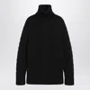 Moncler Genius Moncler X Edward Enninful Tricot Turtleneck Sweater Sweaters And Cardigans Black In Black
