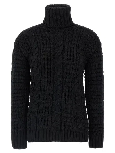 MONCLER GENIUS MONCLER GENIUS MONCLER X EDWARD ENNINFUL TRICOT TURTLENECK SWEATER