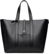 Moncler Genius Moncler X Ee72 Black Ee Leather Tote In Black
