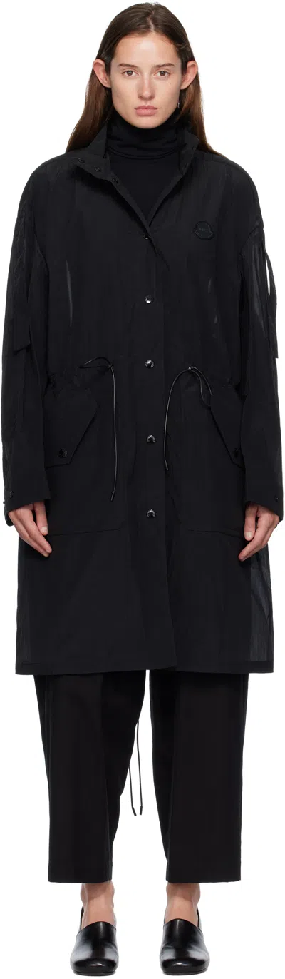 Moncler Genius Moncler X Ee72 Black Prapiroon Coat