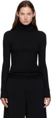 Moncler Genius Moncler X Ee72 Black Wool Turtleneck In Black