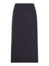 Moncler Genius Moncler X Ee72 Neoprene Skirt By Edward Enninful In Black