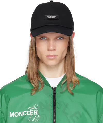 Moncler Genius Moncler Frgmnt Baseball Hat In Black