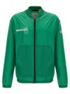 Moncler Genius Moncler X Fragment Hiroshi Fujiwara Ostria Bomber Jacket With Zip Closure In Green